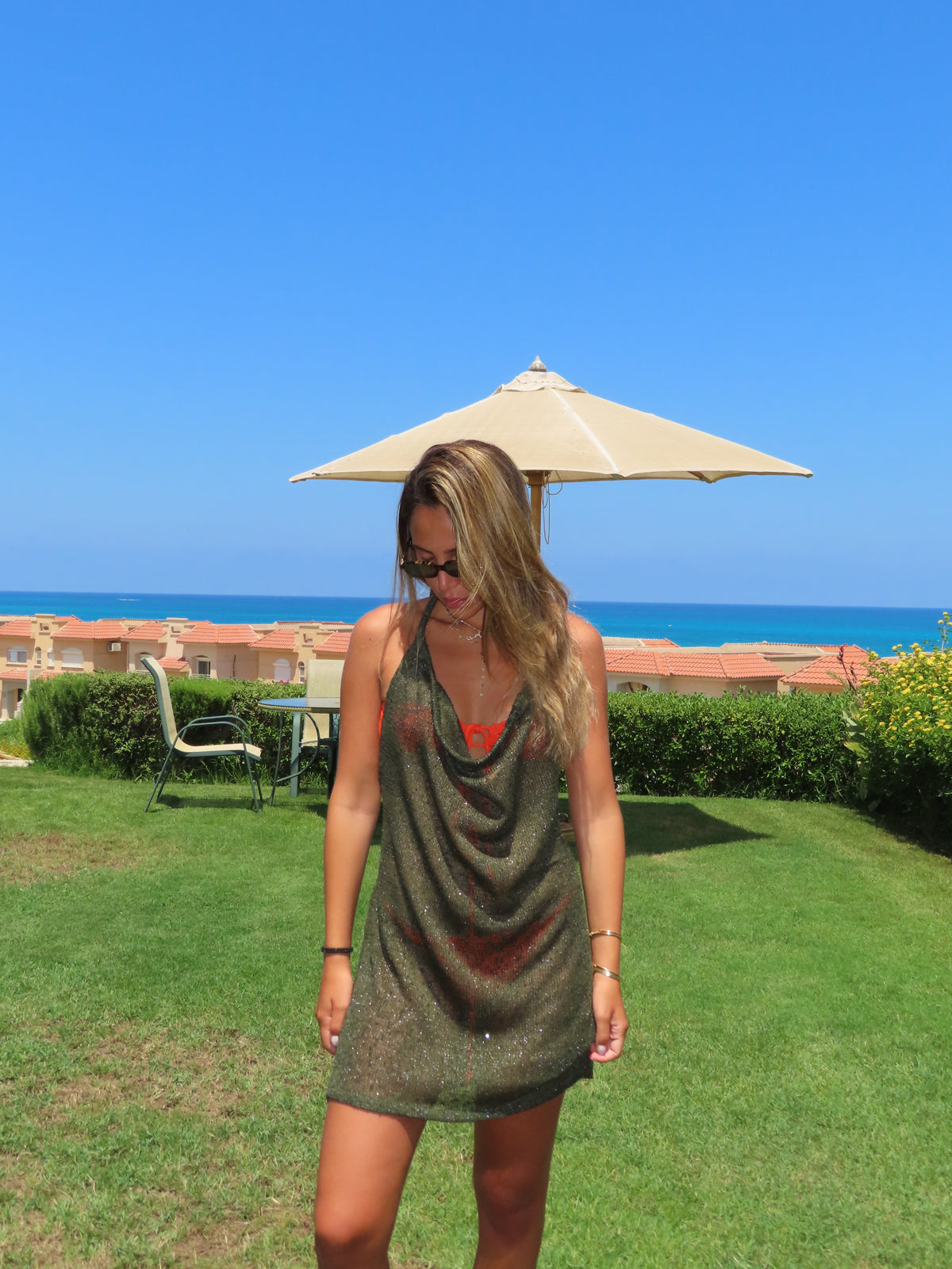 MINI MESH DRESS