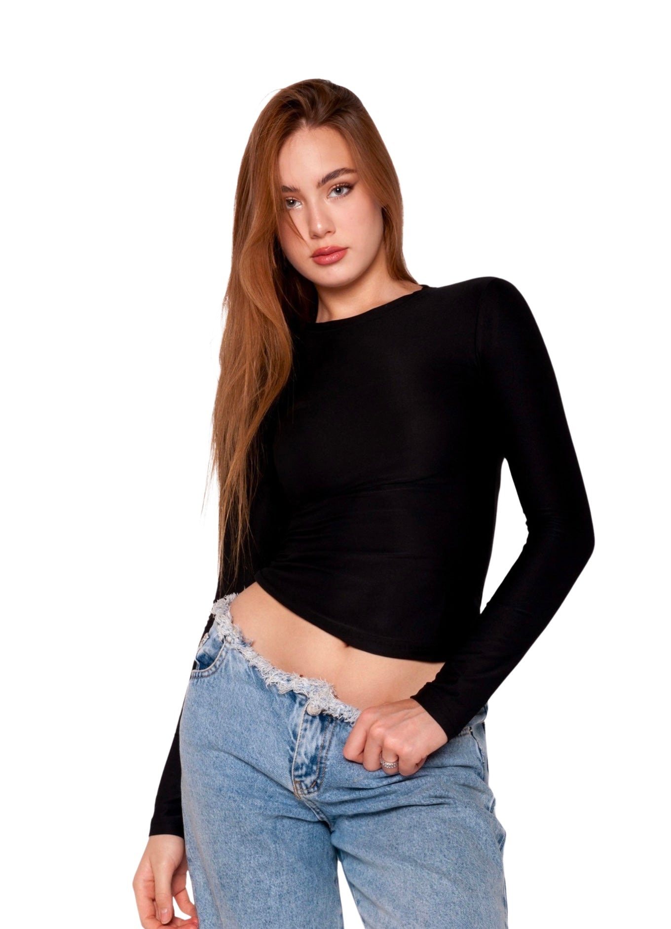 LONG SLEEVE FITTED SHIRT